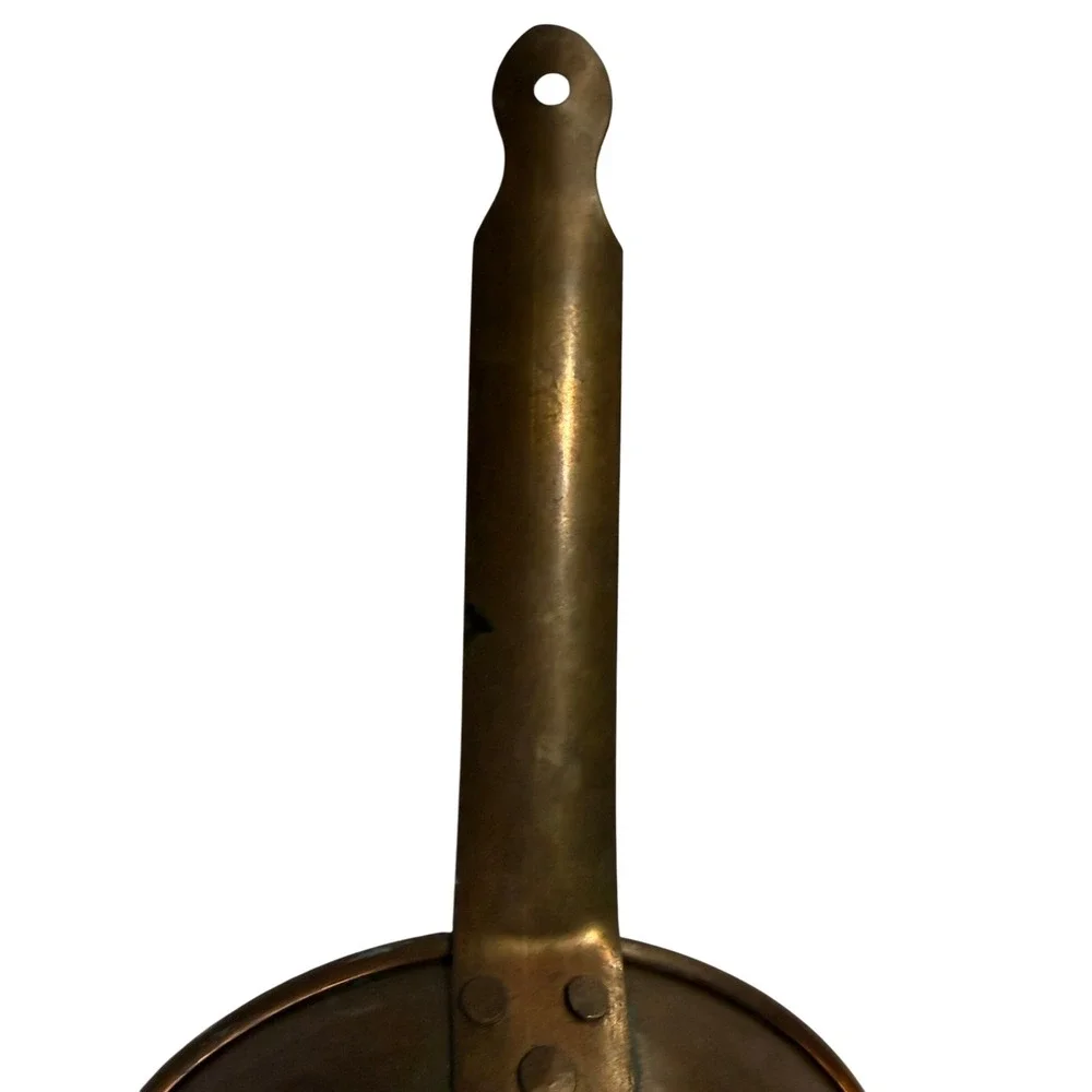 Vintage Hammered Copper Sauce Pan Small Rustic Farmhouse Butter Warmer Primitive
